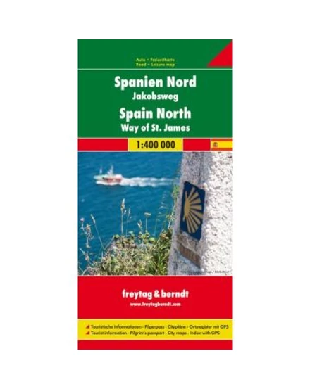 Cartographia-St. James Nordul Spaniei harta (Freytag)-9783707915464