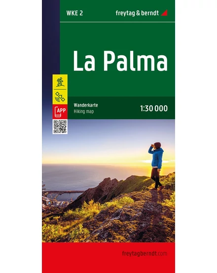 Cartographia - WKE 2 La Palma harta turistică - Freytag - 9783707922950