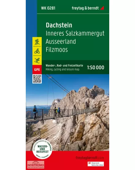 Cartographia - 1WK 281 Dachstein - Ausserland - Filzmoos - Ramsau harta turistică
