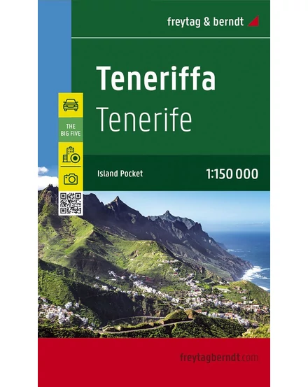 Cartographia - Tenerife harta auto - Island Pocket (AK 0523) - 9783707921045