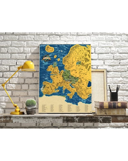 Cartographia-Európa kaparós térkép 8588007452098