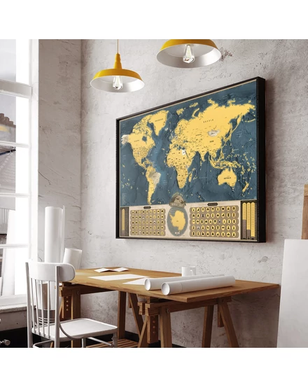 Cartographia-Világtérkép-kaparós-Coffee-arany-angol-8588007452579