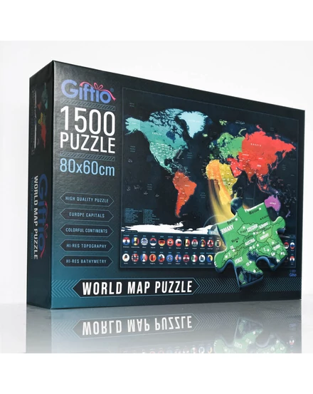 Cartographia-Világtérkép puzzle - 8588007452487