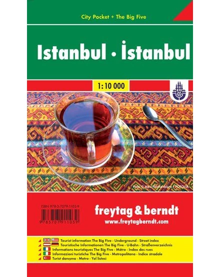 Cartographia - Istambul harta - Freytag - 9783707911039