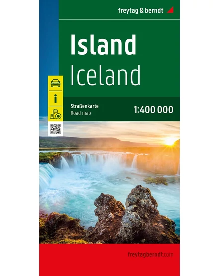 Cartographia-Islanda, harta (Freytag)-9783707921373