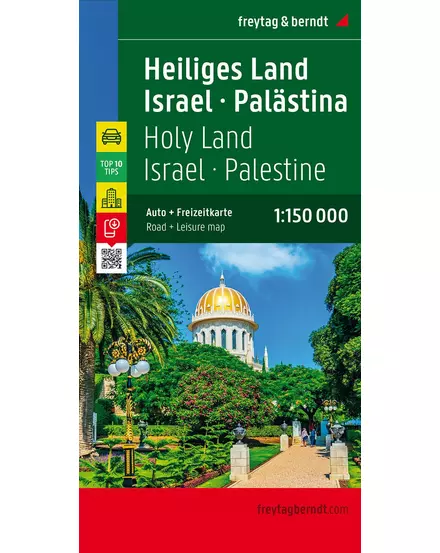 Cartographia-Israel, Palestina, Țara Sfântă harta (Freytag)-9783707907766