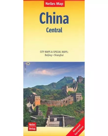 Cartographia - Harta Chinei Centrale și de Est - Nelles-9783865740953