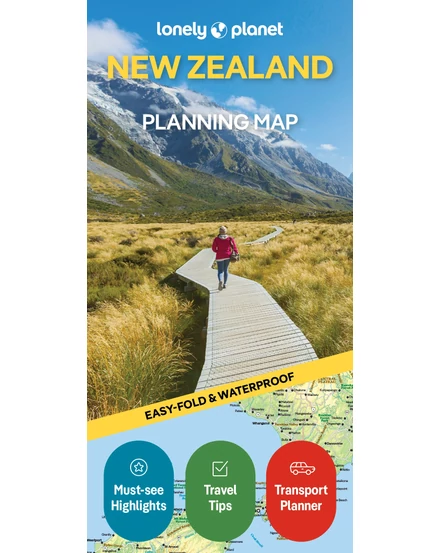 Cartographia-Noua Zeelanda harta laminată-9781787016040