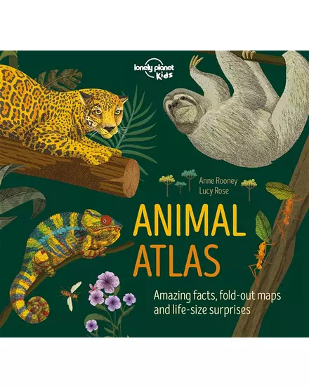 Cartographia - Animal Atlas  - Lonely Planet (engleză) -9781788682602