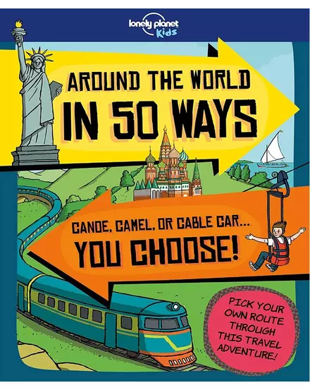 Cartographia - Around the World in 50 Ways - Lonely Planet (engleză) -9781786577559