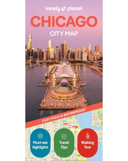 Cartographia-Chicago harta laminată-9781787016750