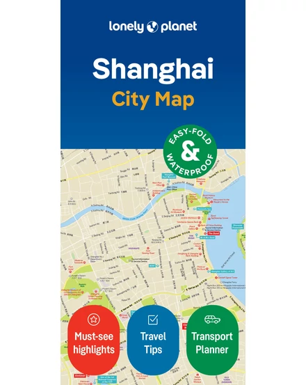 Cartographia-Shanghai harta laminată-9781787016477