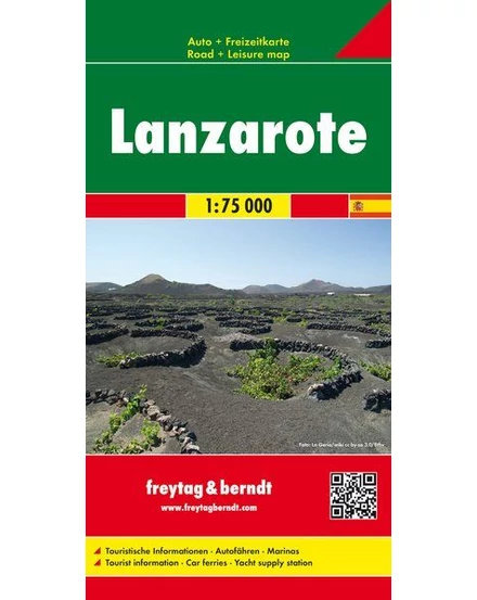 Cartographia - Lanzarote harta auto și de agrement - Freytag - Freytag- 9783707917567