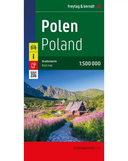 Cartographia - Polonia harta, 1:500 000 - 9783707924534