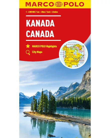 Cartographia-Canada harta-9783575018717