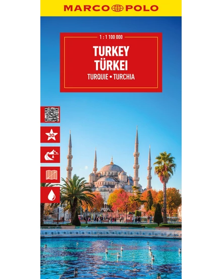 Cartographia-Turcia harta - Marco Polo-9783575022097