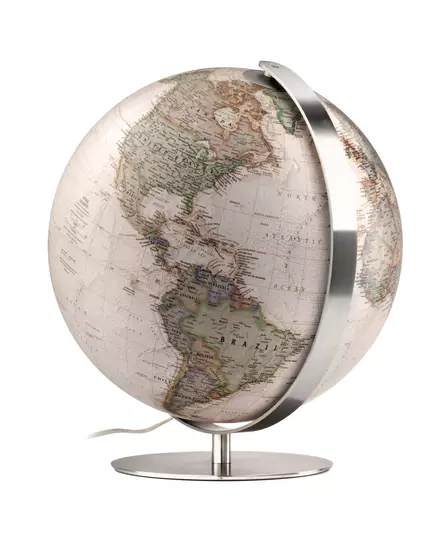 Cartographia-Glob pamantesc Extra Executive, 37 cm -artizanala, talpa din metal, National Geographic (limba engleza) - 9783941066908