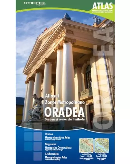 Cartographia-Atlasul Zona Metropolitană Oradea - Stiefel-9789639939196