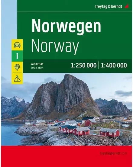 Cartographia -Norvegia atlas - Freytag-9783707917444