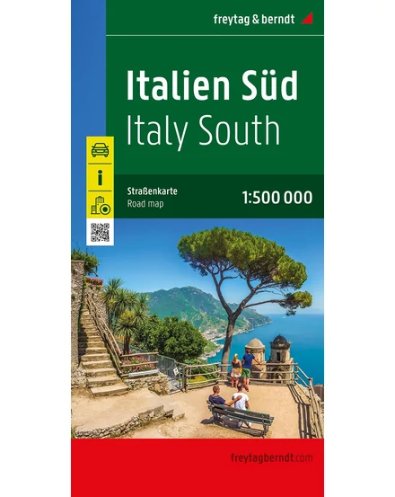Cartographia-Italia Sud harta (Freytag)-9783707921106