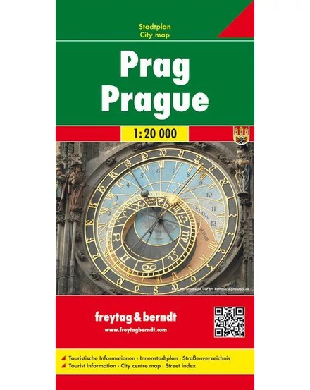 Cartographia-Praga harta orașului (Freytag)-9783850841221