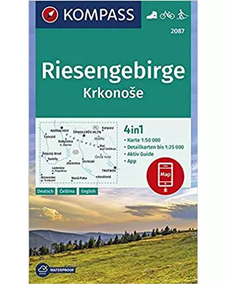 Cartographia-K 2087 Reisengebirge/Krkonose/ Munții Karkonosze harta turistică-9783990446447
