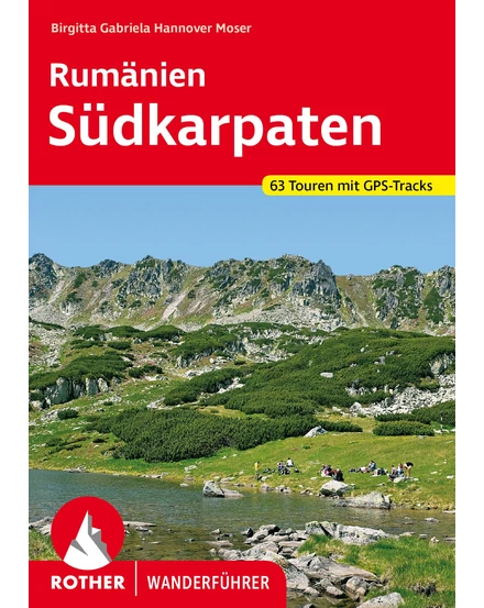 Cartographia - România, Carpații Meridionali Rother ghid turistic (germană)-9783763344673