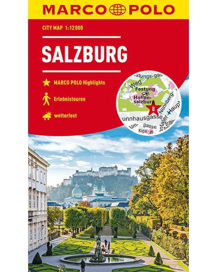 Cartographia-Salsburg harta orașului - Marco Polo-9783829741880