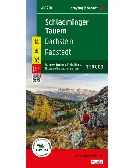 Cartographia-WK201 Schladminger Tauern - Radstadt - Dachstein harta turistică (Freytag)-9783707924312