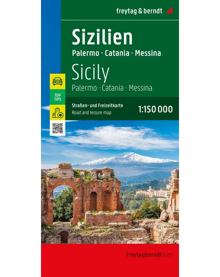 Cartographia-Sicilia, Palermo harta-Freytag-9783707922295