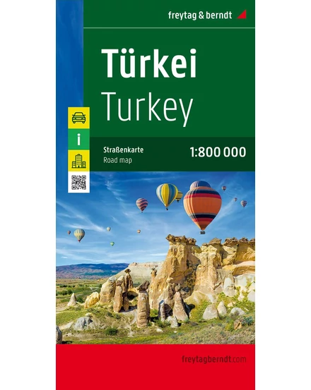 Cartographia-Turcia harta (Freytag)-9783707909616