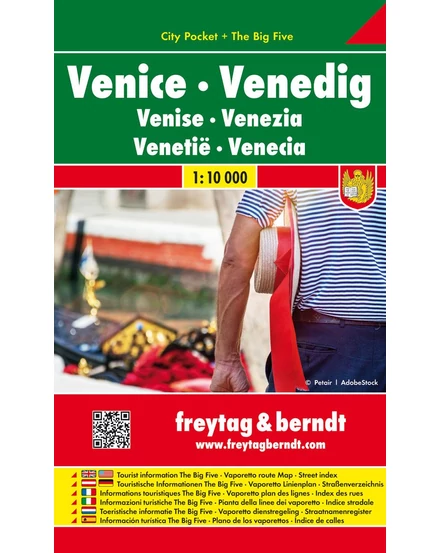 Cartographia - Venetia City Pocket harta - Freytag - 9783707909920