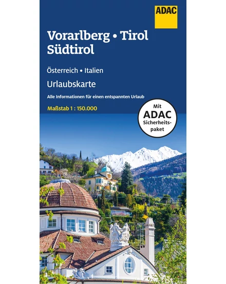 Cartographia-Austria harta turistică - Tirol-Tirol Est-Vorarlberg - ADAC-9783826422997