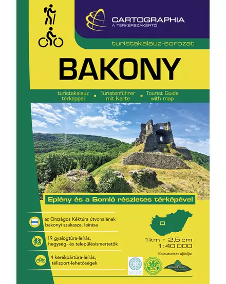 Cartographia-Bakony ghid turistic-Cartographia-9789633538371