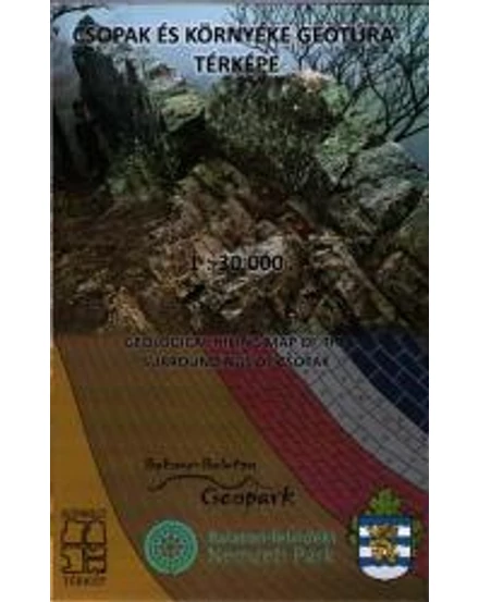 Cartographia - Csopak și imprejurimi harta turistică - 9786150010342