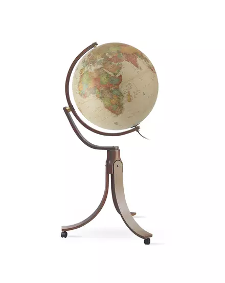 Cartographia-Glob pamantesc Emily Antique, 50 cm - iluminat, National Geographic (limba engleza)