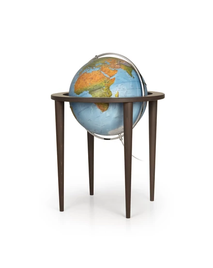 Cartographia-Glob pamantesc QUEEN BLUE, 50 cm - iluminat, National Geographic (limba engleza) - 8007239984158