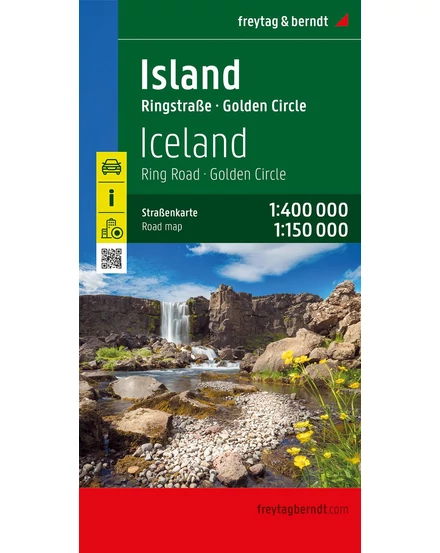 Cartographia-Islanda  harta -Freytag-9783707921915