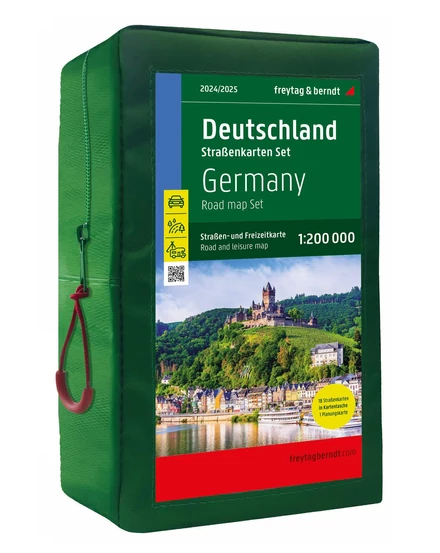 Cartographia - Germania - set 10 hărți, 1:200 000 - 9783707922097