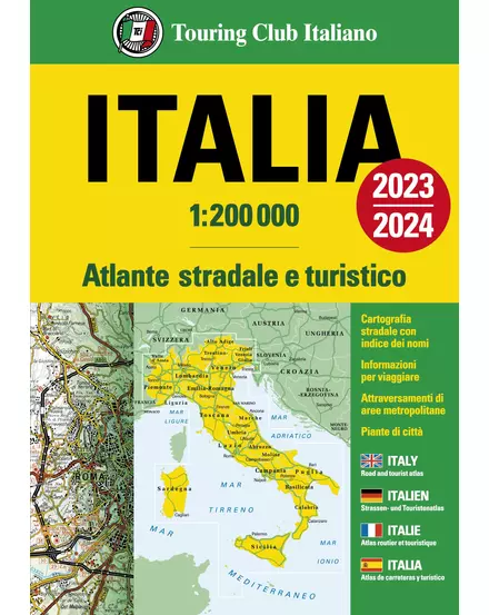 Cartographia-Italia atlas -9788836578115 - TCI