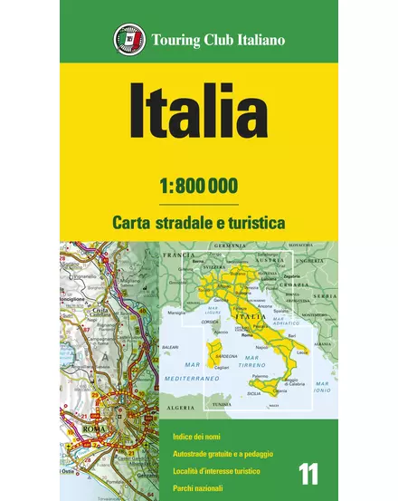 Cartographia-Italia harta-TCI-9788836579013
