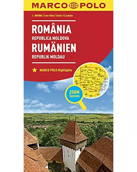 Cartographia-România, Moldova harta-9783829738408