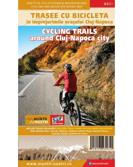 Cartographia-Trasee cicloturistice în împrejurimile Cluj Napoca MB01 - Schubert-Franzke-5948490930610