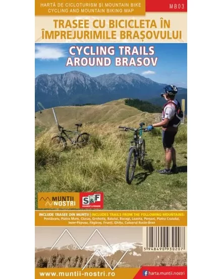 Cartographia-Trasee cicloturistice în împrejurimile BRAŞOVULUI  MB03 - Schubert-Franzke