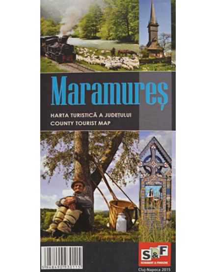 Cartographia-Harta turistica a judetului Maramures Shubert-Franzke