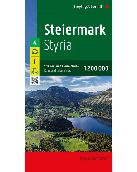 Cartographia-Stiria harta auto-Freytag-9783707921632