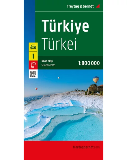 Cartographia-Turcia harta (Freytag)-9783707924169