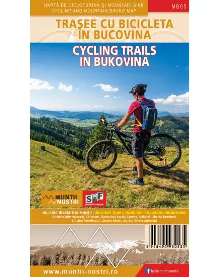 Cartographia-Trasee cu bicicleta în Bucovina MB05 - Schubert-Franzke-5948490930535