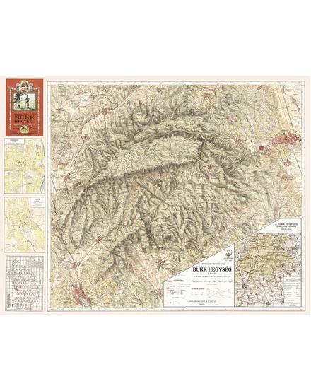 Cartographia - Bükk harta (1933) - HM - 9632567595005