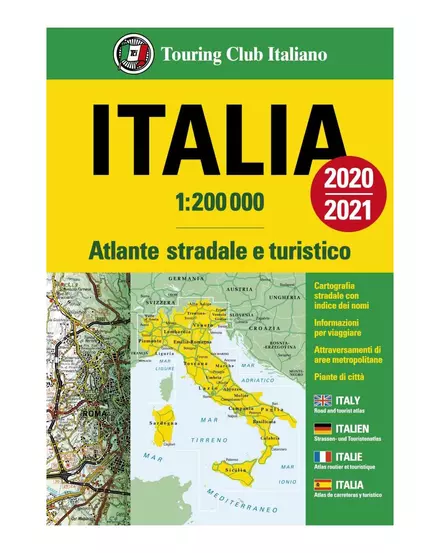 Cartographia-Italia atlas - 9788836575329 - TCI